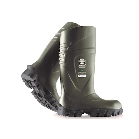 StepliteX ThermoProtec PU Boot, Composite Toe, Green-Black, 10
